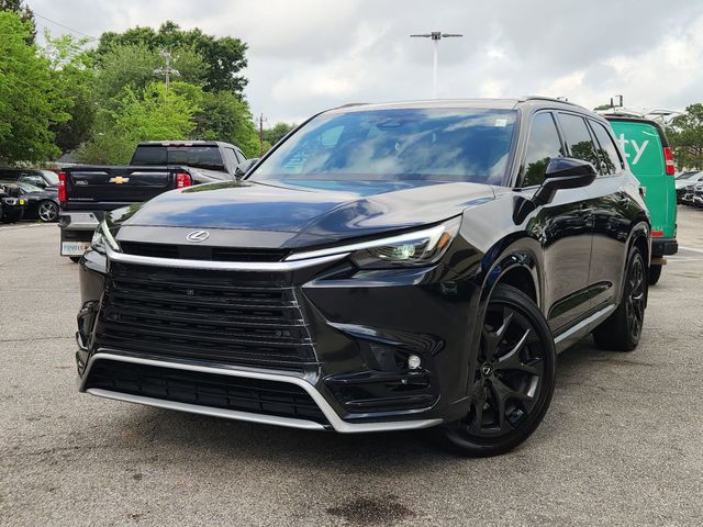 Black (Caviar) 2024 Lexus TX Hybrid 500h F SPORT Performance Luxury AWD SUV / Crossover All-Wheel Drive 6-Speed Automatic