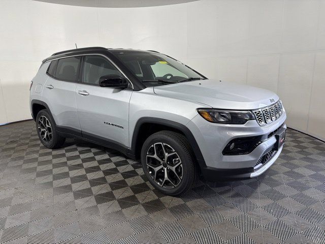 Silver 2026 Jeep Compass SUV / Crossover Four-Wheel Drive 8-Speed Automatic