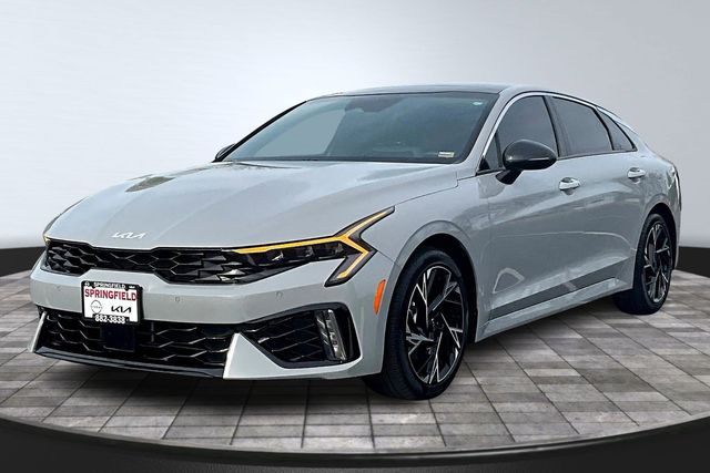 Wolf Gray 2025 Kia K5 GT-Line FWD Sedan Front-Wheel Drive 8-Speed Automatic