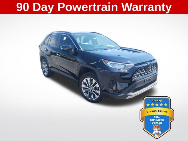 Midnight Black Metallic 2019 Toyota RAV4 SUV / Crossover All-Wheel Drive 8-Speed Automatic
