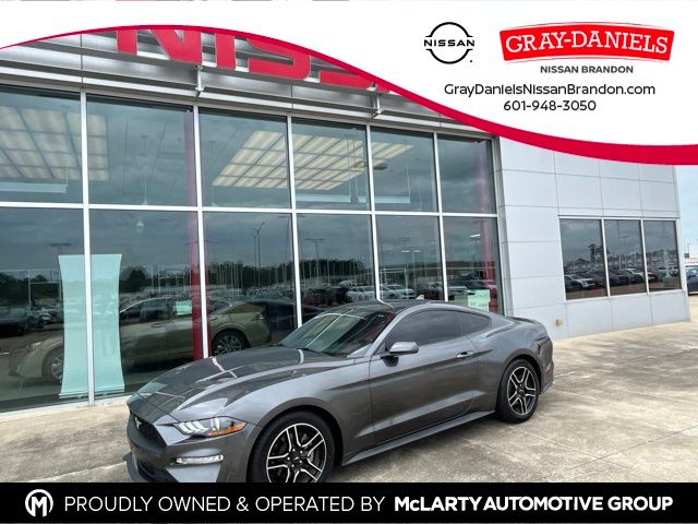 Gray (Magnetic Metallic) 2020 Ford Mustang EcoBoost Premium Coupe RWD Coupe Rear-Wheel Drive Automatic
