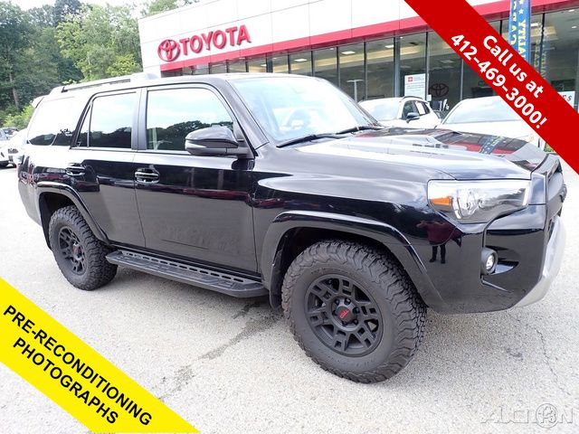 Midnight Black Metallic 2024 Toyota 4Runner SUV / Crossover Four-Wheel Drive 5-Speed Automatic