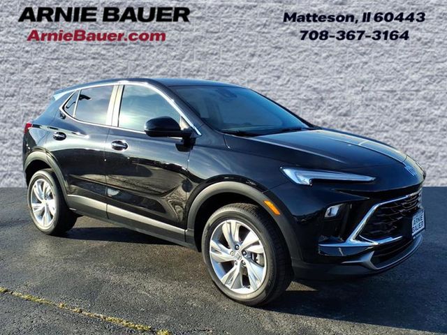 Black (Ebony Twilight Metallic) 2024 Buick Encore GX SUV / Crossover All-Wheel Drive 9-Speed Automatic