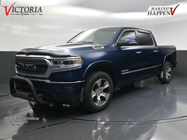 Patriot Blue Pearlcoat 2020 RAM 1500 Pickup Truck Four-Wheel Drive 8-Speed Automatic