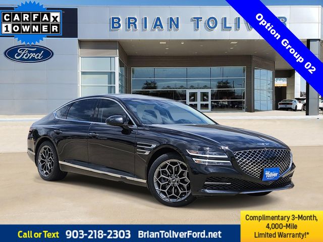 Vik Black 2021 Genesis G80 2.5T RWD Sedan Rear-Wheel Drive 8-Speed Automatic