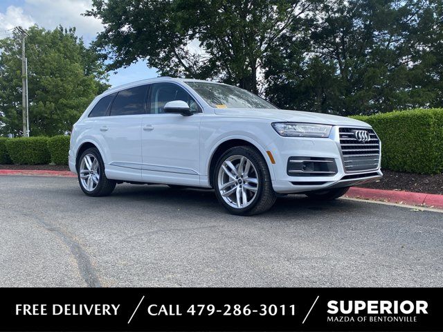 Glacier White Metallic 2018 Audi Q7 3.0 TFSI quattro Prestige SUV / Crossover All-Wheel Drive 8-Speed Automatic