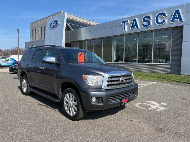 Gray 2014 Toyota Sequoia Platinum 4WD SUV / Crossover Four-Wheel Drive 6-Speed Automatic