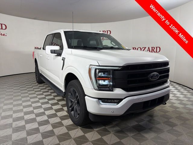 Star White Metallic Tri-Coat 2023 Ford F-150 Pickup Truck Four-Wheel Drive Automatic