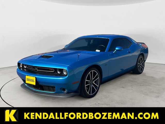B5 Blue Pearlcoat 2023 Dodge Challenger R/T RWD Coupe Rear-Wheel Drive 6-Speed Manual