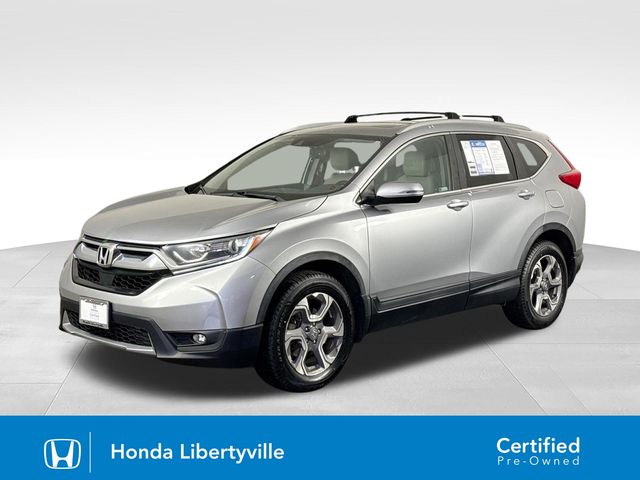 Lunar Silver Metallic 2019 Honda CR-V EX-L AWD SUV / Crossover All-Wheel Drive Continuously Variable Transmission