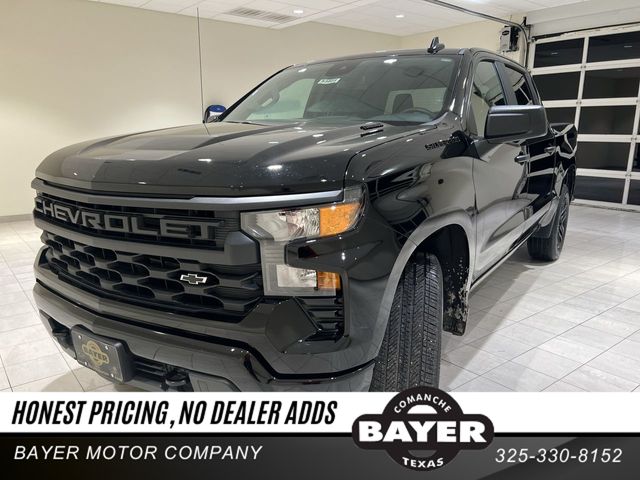 Black 2025 Chevrolet Silverado 1500 Pickup Truck 4X2 8-Speed Automatic