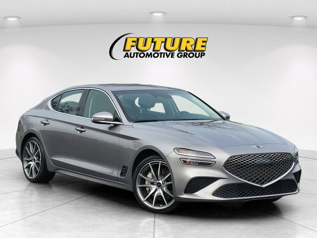 Savile Silver 2025 Genesis G70 2.5T Standard RWD Sedan Rear-Wheel Drive 8-Speed Automatic