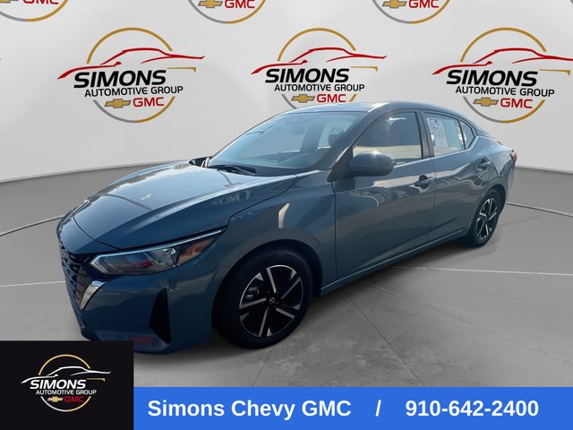 Atlantic Gray Metallic 2024 Nissan Sentra Sedan Front-Wheel Drive Continuously Variable Transmission