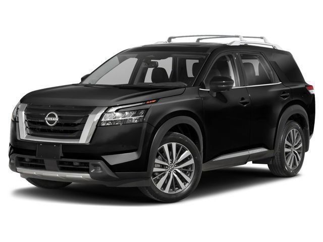 Gray (Gun Metallic) 2023 Nissan Pathfinder Platinum 4WD SUV / Crossover All-Wheel Drive 9-Speed Automatic