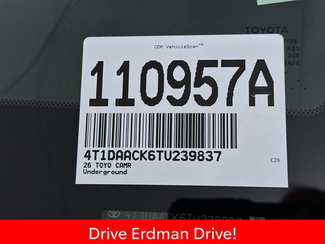 Used 2026 Toyota Camry Sedan