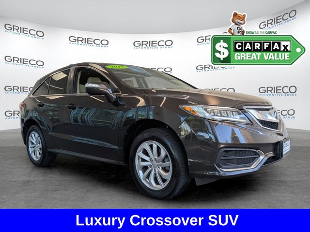 Crystal Black Pearl 2017 Acura RDX SUV / Crossover All-Wheel Drive 6-Speed Automatic