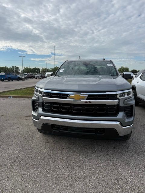 Sterling Gray Metallic 2023 Chevrolet Silverado 1500 LT Crew Cab 4WD Pickup Truck Four-Wheel Drive 8-Speed Automatic