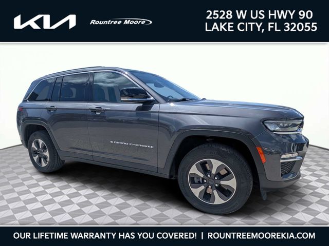 Gray Metallic 2024 Jeep Grand Cherokee 4xe SUV / Crossover Four-Wheel Drive 8-Speed Automatic