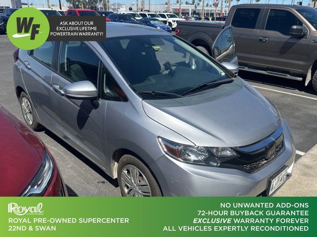 Silver 2018 Honda Fit LX with Honda Sensing Hatchback Front-Wheel Drive Continuously Variable Transmission