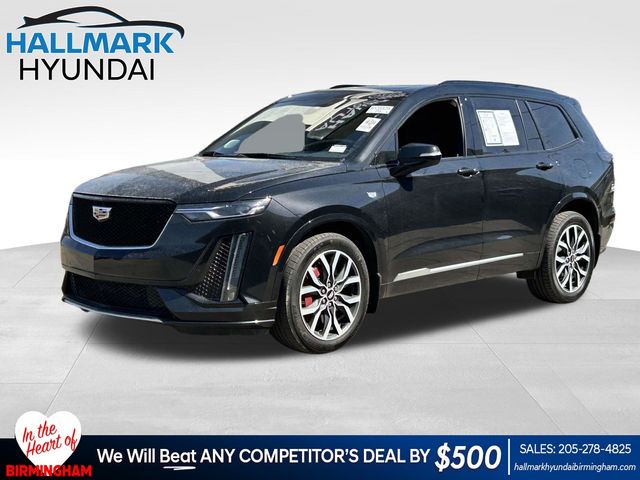 Stellar Black Metallic 2024 Cadillac XT6 Sport AWD SUV / Crossover Four-Wheel Drive 9-Speed Automatic