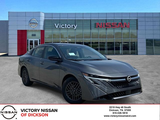 Gray (Gun Metallic) 2026 Nissan Sentra Sedan Front-Wheel Drive Continuously Variable Transmission