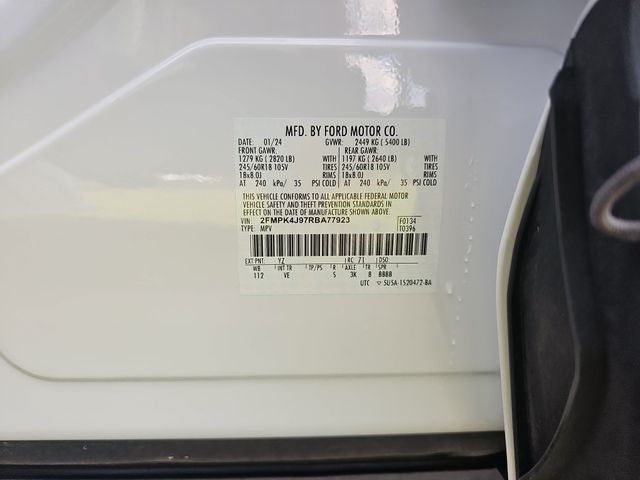 Used 2024 White Ford SEL image 33