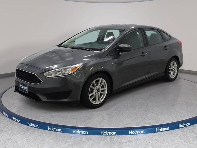 Gray (Magnetic) 2018 Ford Focus Sedan Front-Wheel Drive 6-Speed Automatic