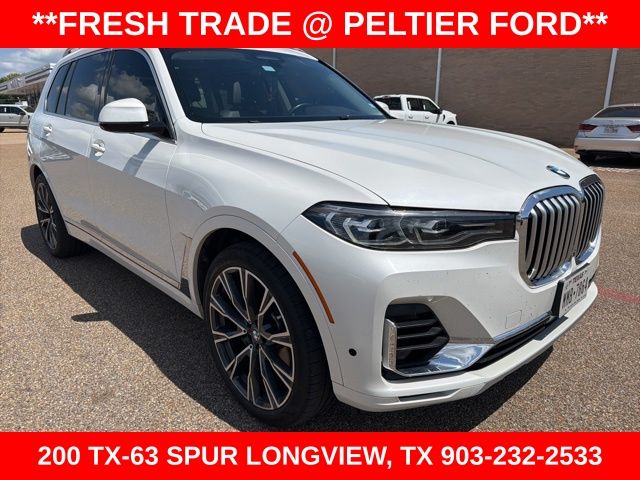 White Metallic 2019 BMW X7 xDrive50i AWD SUV / Crossover All-Wheel Drive 8-Speed Automatic