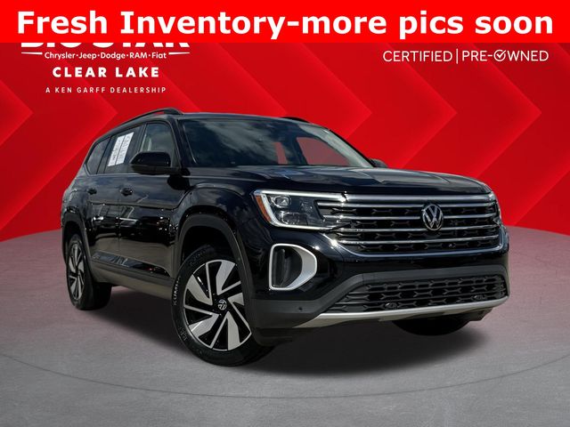 2024 Volkswagen Atlas 2.0T SE w/Technology Black at AutoSavvy Houston Southwest