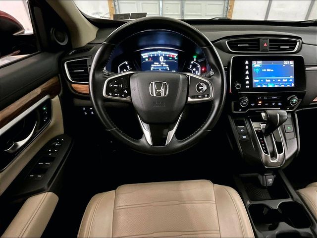 2017 Honda CR-V EX-L Red at Honda North
