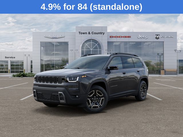 Gray Clearcoat 2026 Jeep Cherokee SUV / Crossover Four-Wheel Drive Continuously Variable Transmission