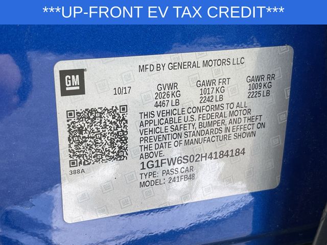 Used 2017 Chevrolet Bolt EV For Sale in Livonia, MI