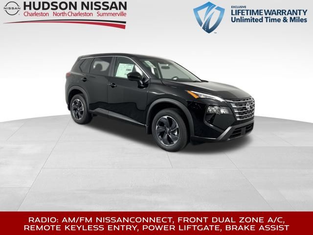 2025 Super Black Nissan Rogue SV FWD SUV