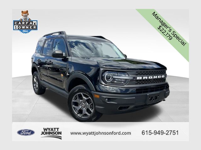  2021 Ford Bronco Sport Badlands 4WD   