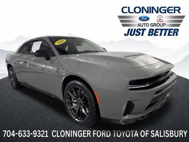 Gray 2026 Dodge Charger Daytona Coupe All-Wheel Drive 8-Speed Automatic