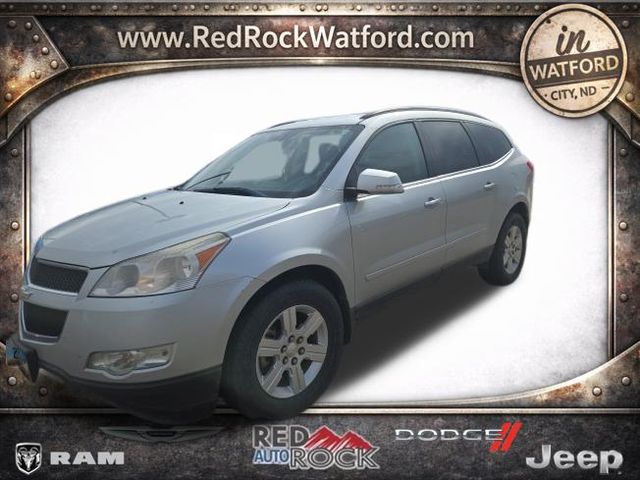 Silver Ice Metallic 2012 Chevrolet Traverse 2LT AWD SUV / Crossover All-Wheel Drive 6-Speed Automatic Overdrive