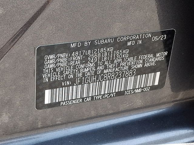 2024 Subaru Impreza 2.5RS Gray at Subaru and VW of Moon Township