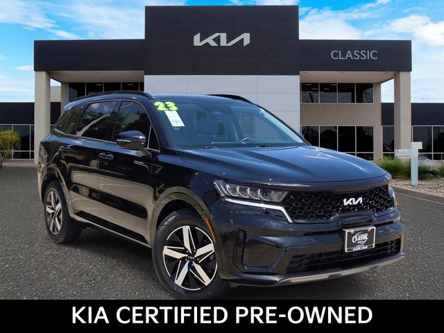 Ebony Black 2023 Kia Sorento SUV / Crossover Front-Wheel Drive 8-Speed Automatic