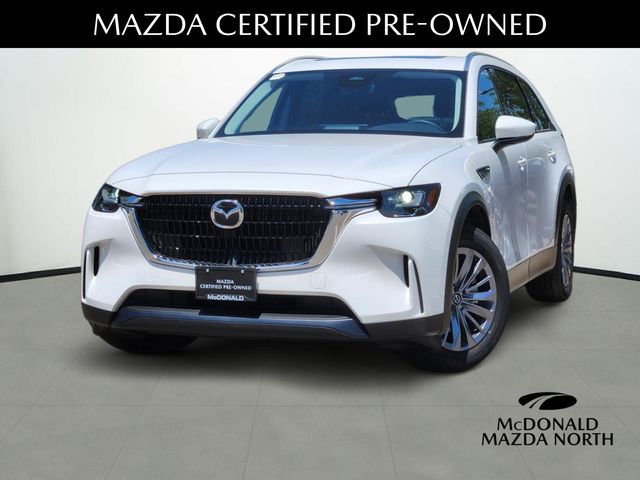 Rhodium White Premium 2024 Mazda CX-90 SUV / Crossover All-Wheel Drive 8-Speed Automatic