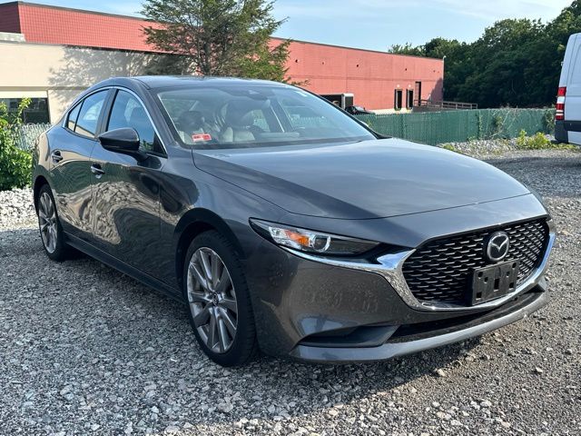 Machine Gray Metallic 2020 Mazda MAZDA3 Sedan Front-Wheel Drive 6-Speed Automatic
