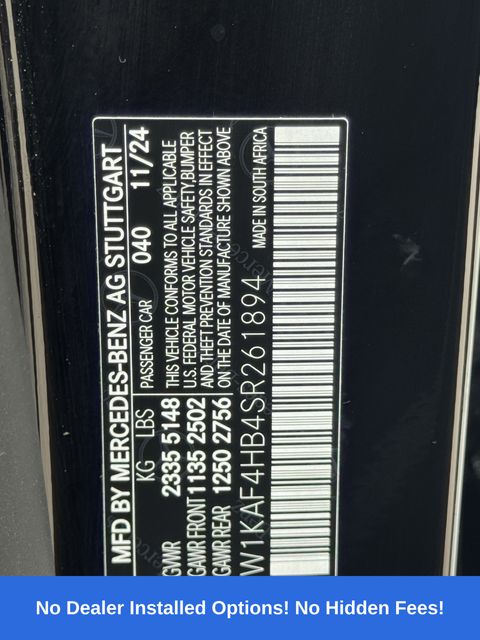 2025 Mercedes-Benz C-Class C 300 Black at DeMontrond Mazda