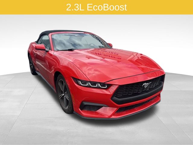 Race Red 2024 Ford Mustang Convertible Rear-Wheel Drive Automatic