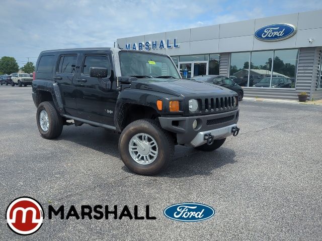 Black 2009 Hummer H3 Base SUV / Crossover Four-Wheel Drive 4-Speed Automatic Overdrive