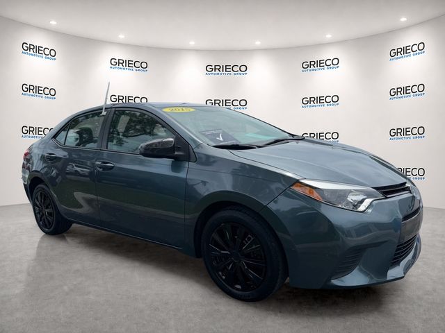 Slate Metallic 2015 Toyota Corolla Sedan Front-Wheel Drive Continuously Variable Transmission