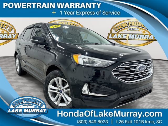 Black 2020 Ford Edge SUV / Crossover Front-Wheel Drive 8-Speed Automatic