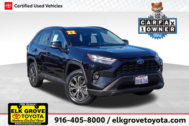 used 2022 Toyota RAV4 Hybrid car, priced at $33,500