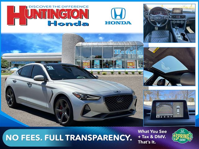 used 2019 Genesis G70 car, priced at $19,590