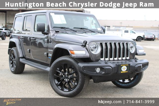 Gray (Granite Crystal Metallic Clearcoat) 2021 Jeep Wrangler 4xe 8-Speed Automatic