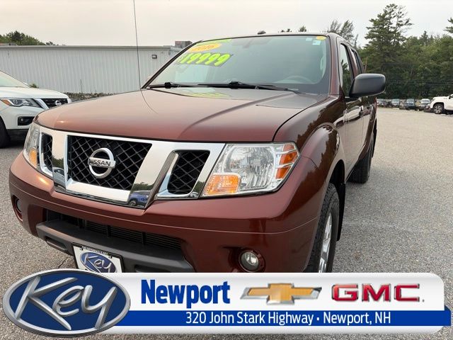 Red (Forged Copper) 2016 Nissan Frontier Pickup Truck Four-Wheel Drive 5-Speed Automatic Overdrive