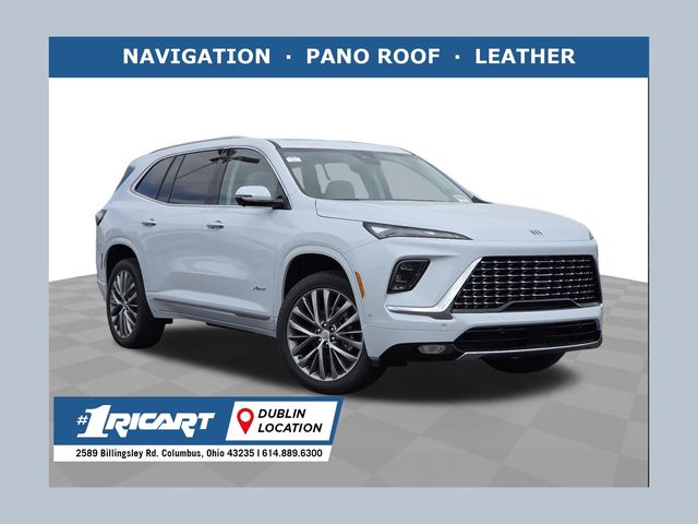 Iridescent White Tricoat 2026 Buick Enclave SUV / Crossover Front-Wheel Drive 8-Speed Automatic